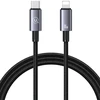 USAMS USB-C į Lightning kabelis 30W 1.2m greito įkrovimo plienas/tamsus SJ662USB01 (US-SJ662)