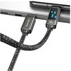 USAMS USB-C į USB-C kabelis 100W 1.2m cinko lydinio greito įkrovimo duomenų kabelis Meteor serijos SJ744USB0