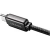 USAMS USB-C į USB-C kabelis 100W 1.2m cinko lydinio greito įkrovimo duomenų kabelis Meteor serijos SJ744USB0