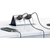 USAMS Kabelis USB į USB-C 3A 1.2m greito įkrovimo plienas/tamsus SJ718USBSG01 (US-SJ718)
