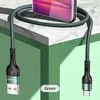 USAMS Braided Kabelis U55 2A micro USB 1pc for set U55 žalios spalvos 1m SJ450USBSG02 (US-SJ450)