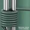 USAMS Braided U55 2A microUSB Kabelis žalios spalvos 1m SJ450USB02 (US-SJ450)