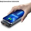 USAMS išorinė baterija PB62 10000mAh 20W QC3.0+PD magnetinis belaidis greito įkrovimo juodas 10KCD17101 (US-CD171)