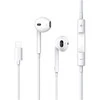 USAMS Stereo Ausinės EP-24 Lightning iPhone 7/8/X/XS/XS Max/XR baltos spalvos HSEP2401