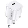 USAMS Laidinis įkroviklis 1xUSB-C T36 mini 20W (only head) PD3.0 Fast Charging baltos spalvos CC124TC02 (US-CC124)