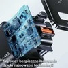 USAMS Laidinis įkroviklis 1xUSB-C+1xUSB T43 33W PD3.0 + QC3.0 + U63 cable USB-C to Lightning juodos spalvos USKT