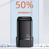 USAMS Laidinis įkroviklis 1xUSB-C + 1xUSB T46 33W (only head) PD3.0 + QC3.0 Fast Charging baltos spalvos CC152TC02