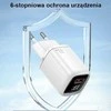 USAMS Laidinis įkroviklis 1xUSB-C + 1xUSB T46 33W (only head) PD3.0 + QC3.0 Fast Charging juodos spalvos CC152TC01