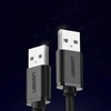 USB 2.0 M-M UGREEN cable US102, 1.5m (juodas)