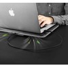USB 2.0 M-M UGREEN cable US102, 1.5m (juodas)