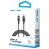 USB-C į C 2.0 Vention 3.1 5A 240W 1m BK kabelis