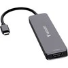 USB Hub Verbatim HDMI/USB-C 3.2/USB-C/2xUSB-A 3.2/SD/Micro SD aliuminio korpusas 32158
