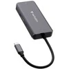 USB Hub Verbatim USB-C/HDMI/3xUSB-A 3.2/RJ45 aliuminio korpusas 32157