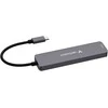 USB Hub Verbatim USB-C/HDMI/USB-A 3.2/USB-A 2.0/SD/Micro SD aliuminio korpusas 32156