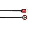 USB laidas PNI Adventure F75 žibintuvėlių įkrovimui, su magnetiniu kontaktu, ilgis 50 cm