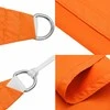 Uždanga nuo saulės, oranžinė, 3x3x4,24m, oksfordo audinys