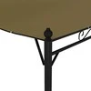 Uždanga nuo saulės, taupe spalvos, 3x2,4m, 180g/m²