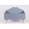 Vaikiška daiktadėžė Atmosphera Cloud, pilka, 580x280x455 mm
