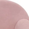 Vaikiška dvivietė sofa-lova, rožinės spalvos, minkštas pliušas