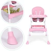 Maitinimo kėdutė, rožinė, ECOTOYS