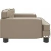Vaikiška sofa, kapučino spalvos, 70x45x30cm, dirbtinė oda