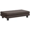 Vaikiška sofa su pakoja, ruda, 100x50x30cm, dirbtinė oda