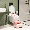 Vaikiška tualeto kėdutė su laipteliais ir platforma, rožinė, ECOTOYS