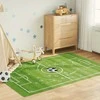 Vaikiškas kilimas, žalias, 160x230cm, futbolo aikštelė