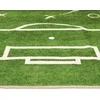 Vaikiškas kilimas, žalias, 160x230cm, futbolo aikštelė