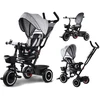 Jokomisiada Vaikiškas triratis dviratis „Tiny Bike 3in1“ su stogu ROTATABLE SP0650