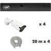 Vaizdo stebėjimo rinkinys NVR POE PNI House IP710J, 4 kameros PNI IP818J, 8MP ir pridedami kabeliai