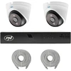 Vaizdo stebėjimo rinkinys NVR POE PNI House IP710J, 2 kameros PNI IP808J, 8MP ir pridedami laidai