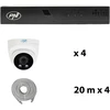 Vaizdo stebėjimo rinkinys NVR POE PNI House IP710J, 4 kameros PNI IP505J, 5MP ir pridedami kabeliai