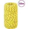 Valties virvė, geltonos spalvos, 2mm, 50m, polipropilenas