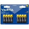 Varta Super Heavy Duty AA baterija 8vnt