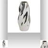 Vaza Atmosphera Twisted 210138, 28 cm, sidabro