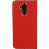 Vennus Book CARBON dėklas su rėmeliu skirtas Apple iPhone 12 Pro Max raudonos spalvos