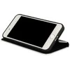 Vennus Book CARBON dėklas su rėmeliu skirtas Apple iPhone 12 Mini juodos spalvos