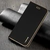 Vennus Book dėklas su rėmeliu skirtas Apple iPhone 14 Plus juodos spalvos