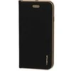 Vennus Book dėklas su rėmeliu skirtas Apple iPhone 14 Pro Max juodos spalvos