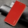Vennus Book dėklas su rėmeliu skirtas Apple iPhone 13 Pro Max raudonos spalvos