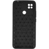 Vennus Carbon Elite dėklas skirtas Xiaomi Redmi 10A juodos spalvos