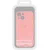 Vennus silikoninis Heart dėklas skirtas Apple iPhone 14 Plus design 1 rožinės spalvos