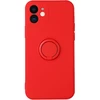 Dėklas Vennus Silicone Ring skirtas Apple iPhone 14 Pro raudonos spalvos