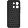 Vennus Tel Protect Carbon Elite dėklas skirtas Xiaomi Redmi Note 13 4G juodos spalvos