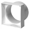 Ventiliatorius Ventiliacijos tarpmovė EUROPLAST VA91, 100 x 100 mm, D100