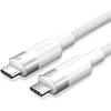 „Vention“ USB 3.2 5A 10Gbps 1m baltos spalvos USB-C–C kabelis