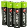 Verbatim Rechargeable Baterija NiMH AA 2500mAh Premium HR6 4vnt juodos spalvos 49517