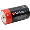 Verbatim Alkaline Baterija D LR20 2vnt juodos spalvos 49923