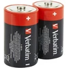 Verbatim Alkaline Baterija D LR20 2vnt juodos spalvos 49923